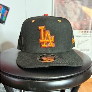 New Era LA Dodgers High Crown Snapback Hat